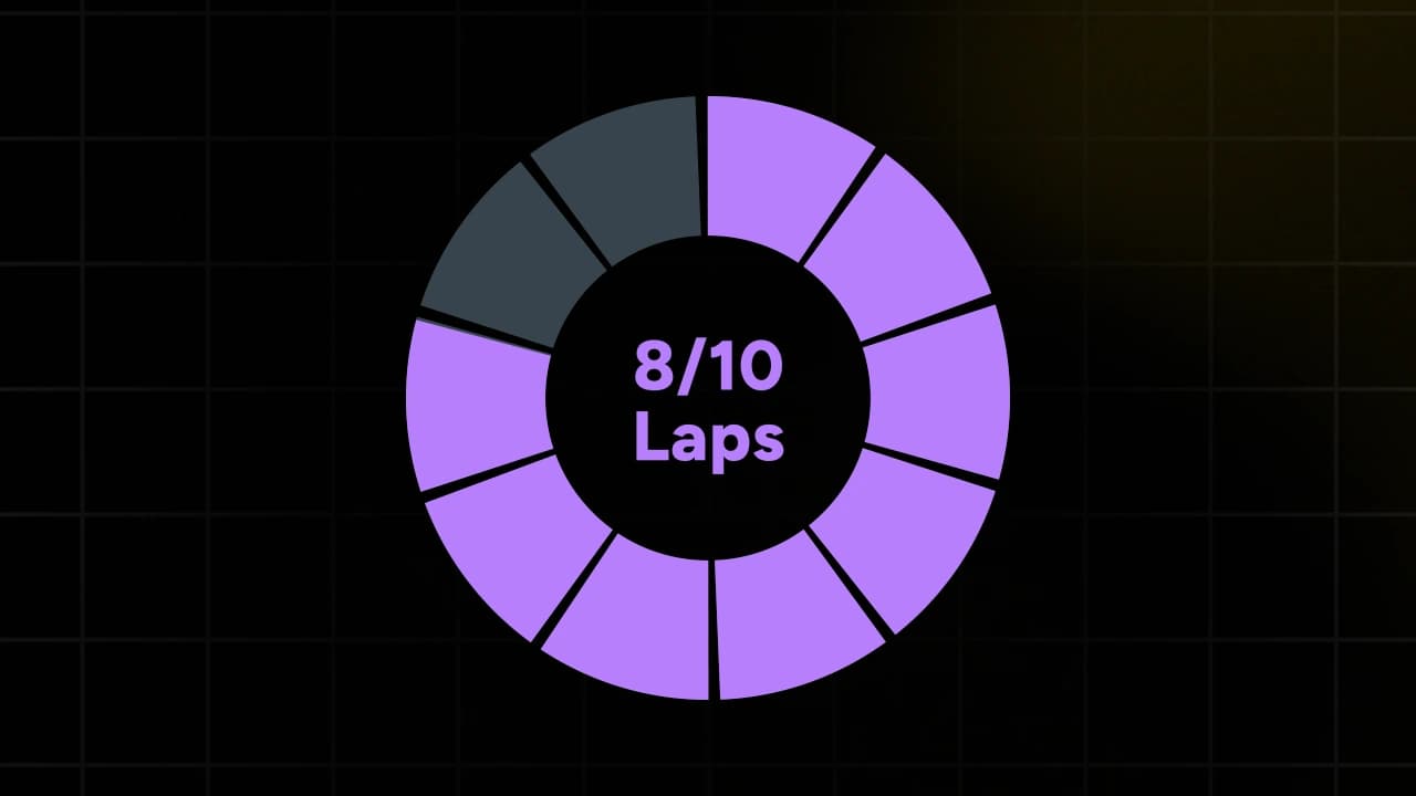 Segmented Circular Progress Circle 2