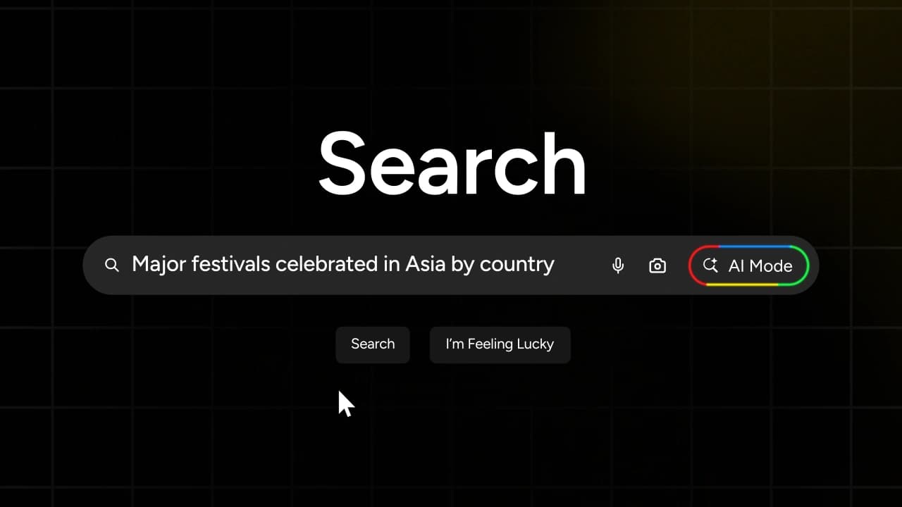 Search UI with Cursor Click