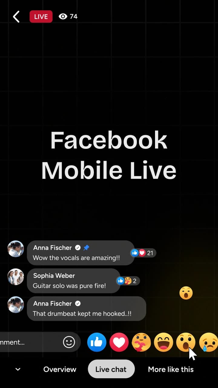 Facebook Mobile Live