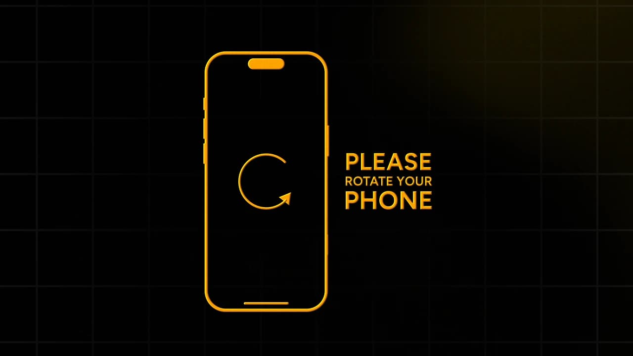 Golden Rotate Your Phone 6