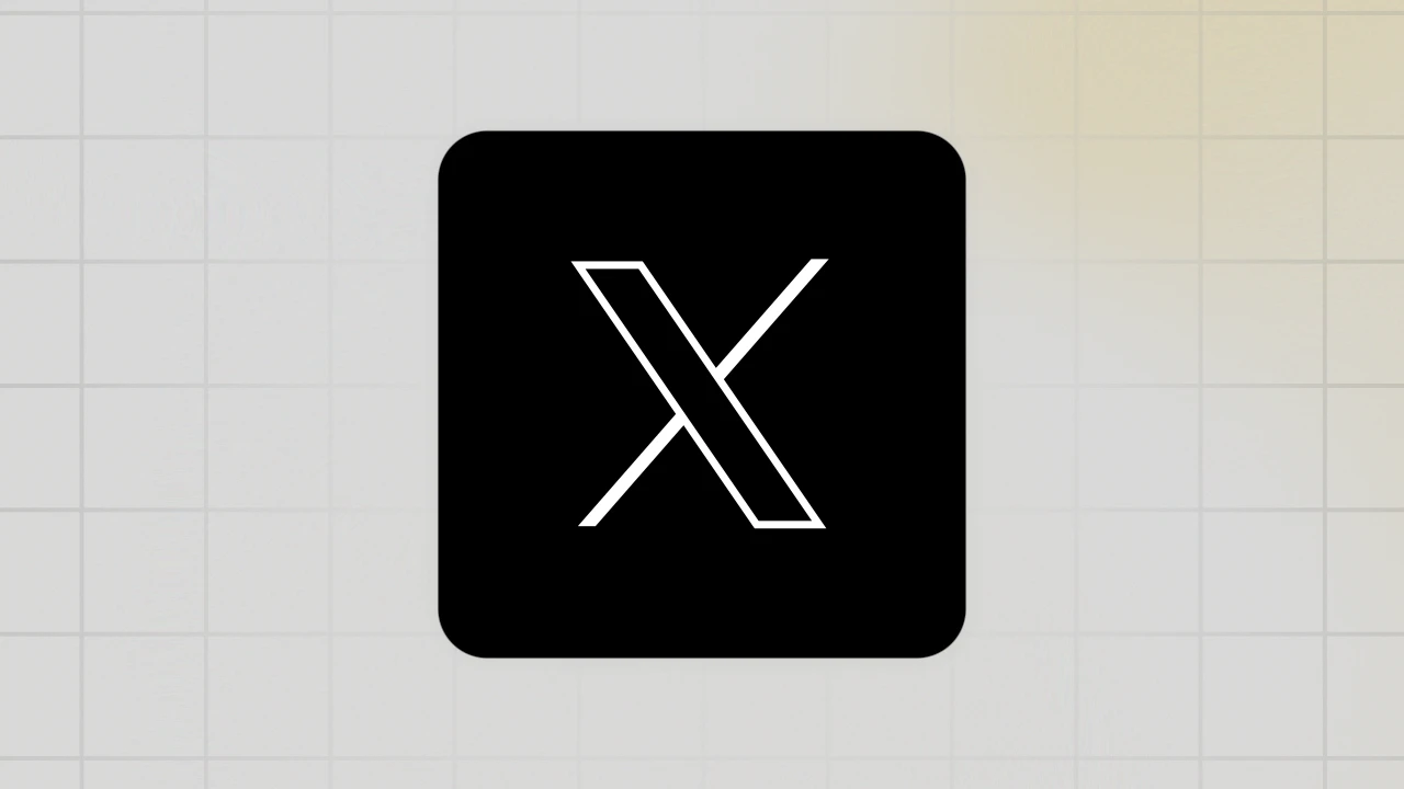 X Logo Animation