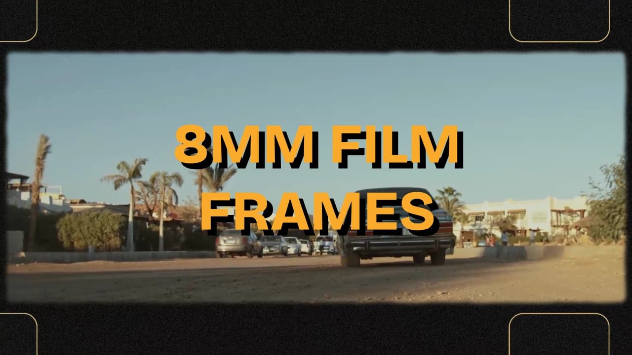 8mm Film Frames