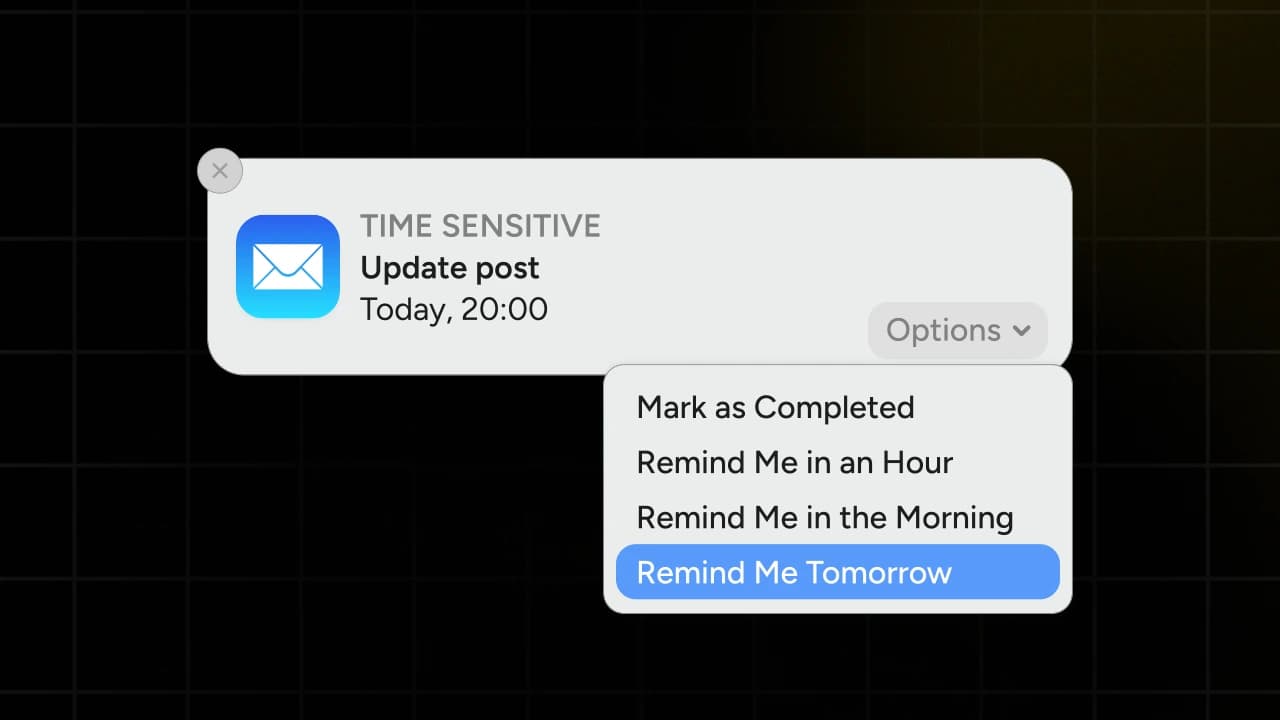Mac Notification with Action Buttons 2