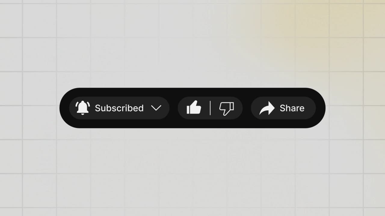 YouTube Subscribe Like and Share