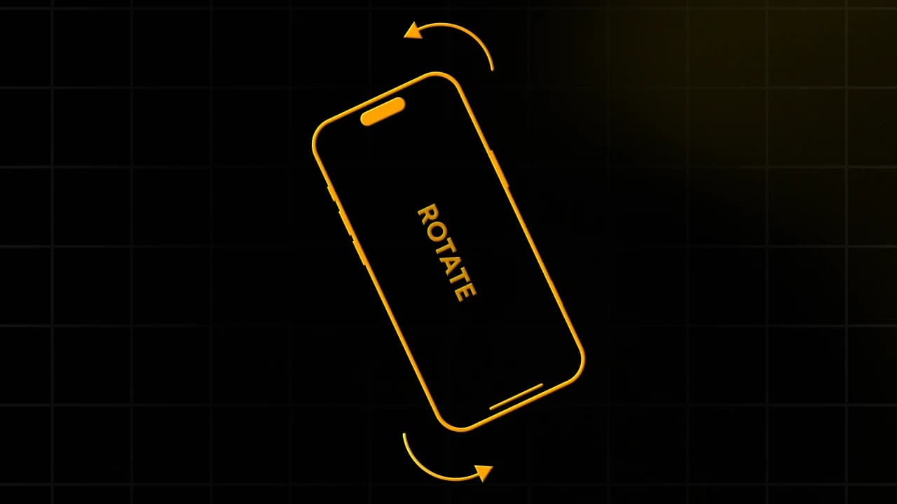 Golden Rotate Your Phone 2