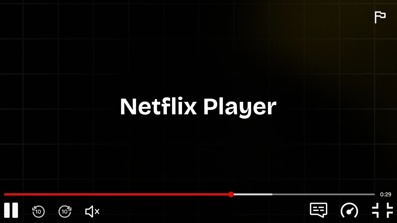 Netflix Video Player