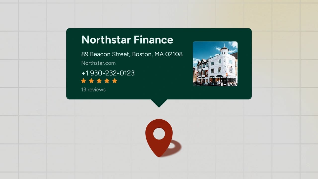 Business Location with Ratings