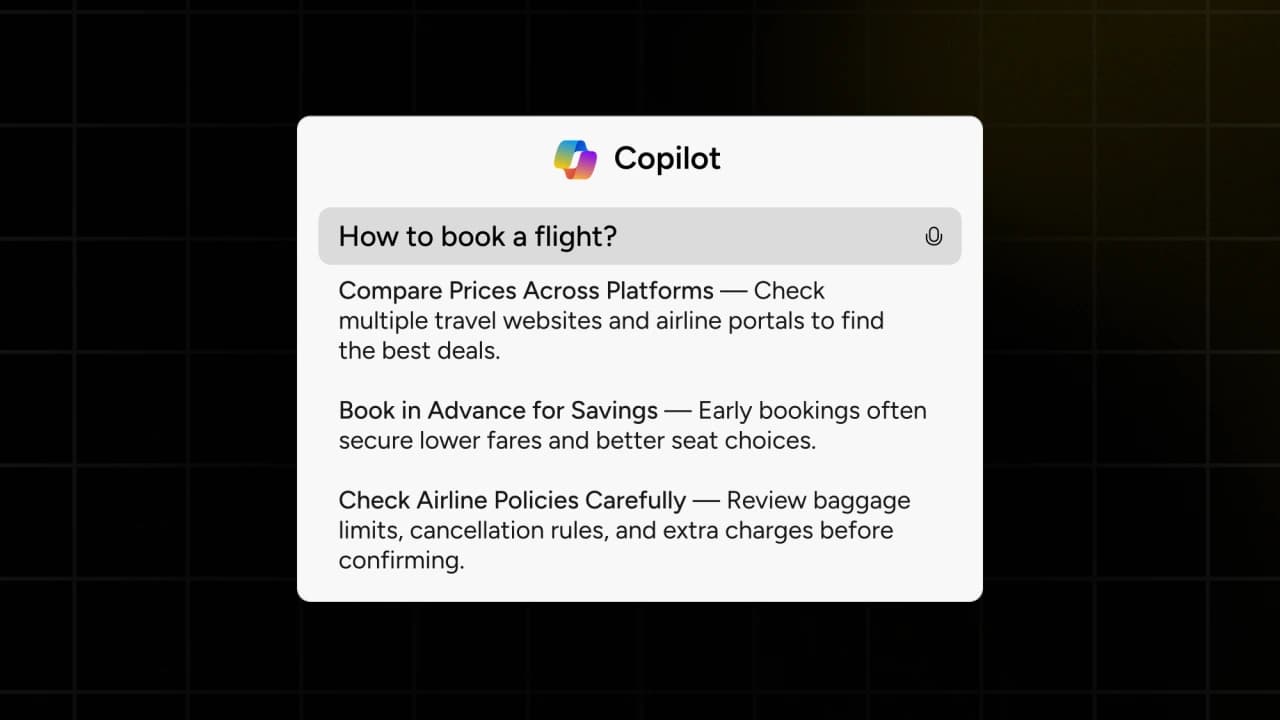 Copilot Typing Question and Answer 4